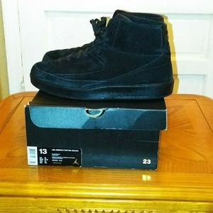 Jordan 2 deconstruct triple black